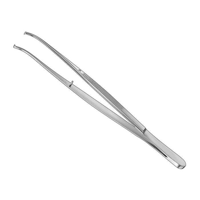 Tissue forceps, 16 cm, cvd., 1×2 t., delic.