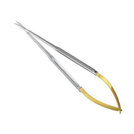Micro-spring handle scrs., 18cm, cvd.round