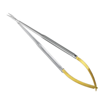 Micro-spring handle scrs., 18cm, cvd.round
