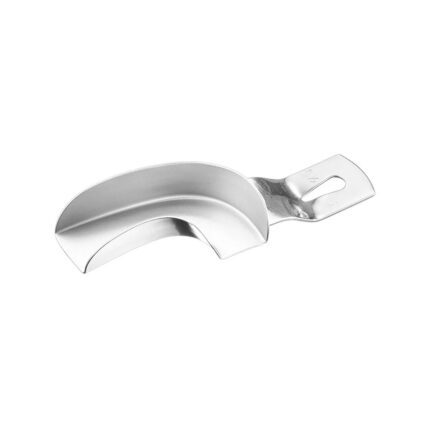 Impression tray, unperf., part., 1/2L, sz.3