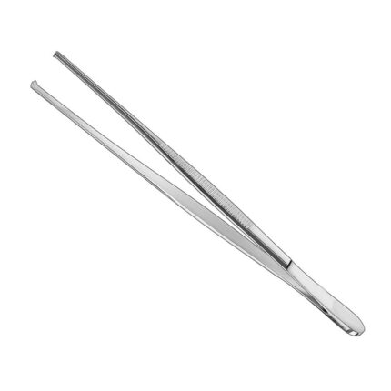 Tissue forceps, 18cm, str., 1×2 t., standard