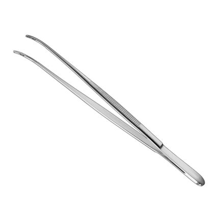 Dissecting forceps, 18 cm, cvd., delicate
