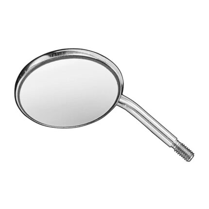 Mouth mirrors, plane, high refl., size 4