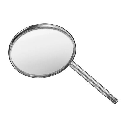 Mouth mirrors, plane, size 6, 12 ea.