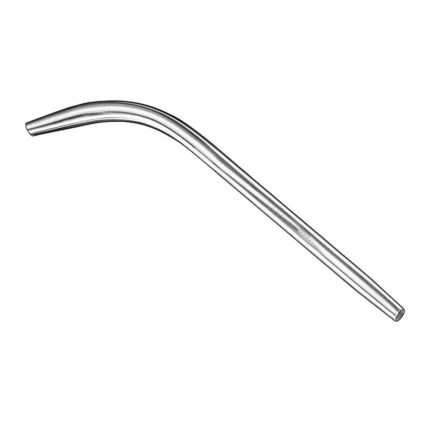 Suction tube, s.s., 14 cm, 4 mm diam.