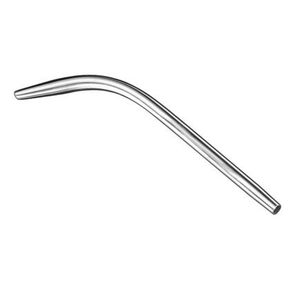 Suction tube, s.s., 14 cm, 3 mm diam.