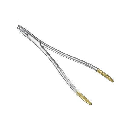 LANGENBECK, needle holder, 16 cm, TC