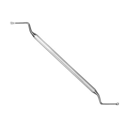 LUCAS, bone curette, 17 cm, d/e., size 87