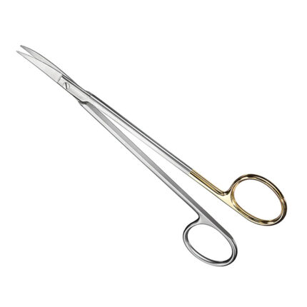KELLY, suture-/gum scissors, 18 cm, cvd., SC