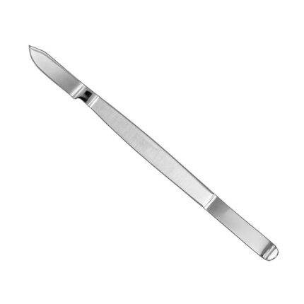 Wax knife, metal handle, 13 cm
