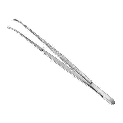 Tissue forceps, 18 cm, cvd., 1×2 t., delic.