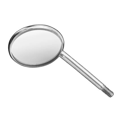 Mouth mirrors, magnif., size 3, 12 ea.