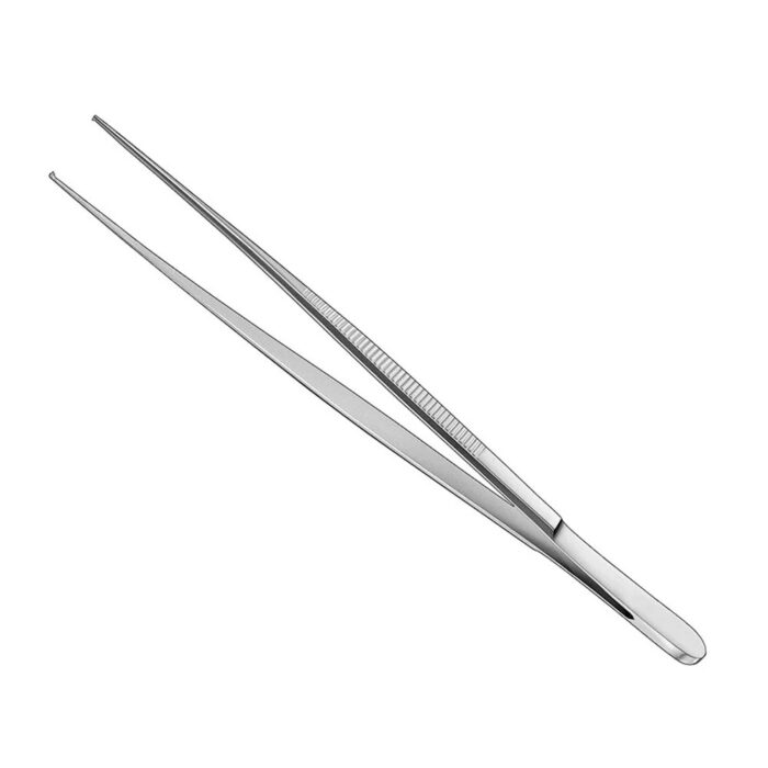 Tissue forceps, 18cm, str., 1×2 t., v.delic.