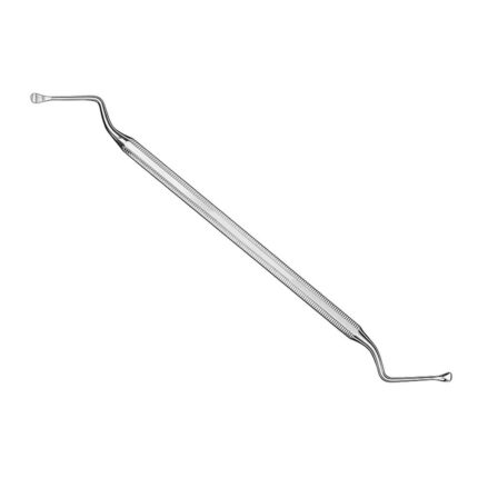LUCAS, bone curette, 17 cm, d/e., size 86