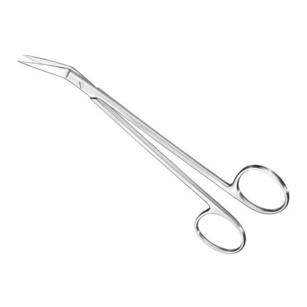 LOCKLIN, suture-/gum scissors, 16 cm, serr.