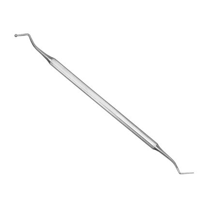 Plugger, ball shap./spatula, horiz., sz.10