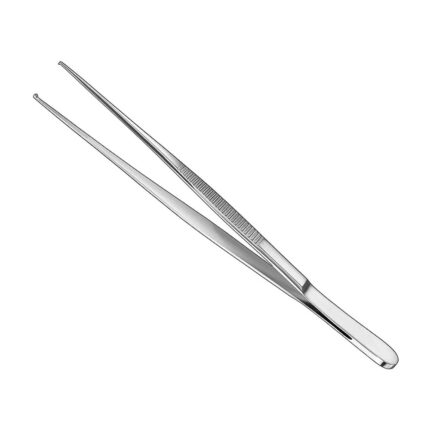 Tissue forceps, 14, 5cm, str., 1x2t., v.delic