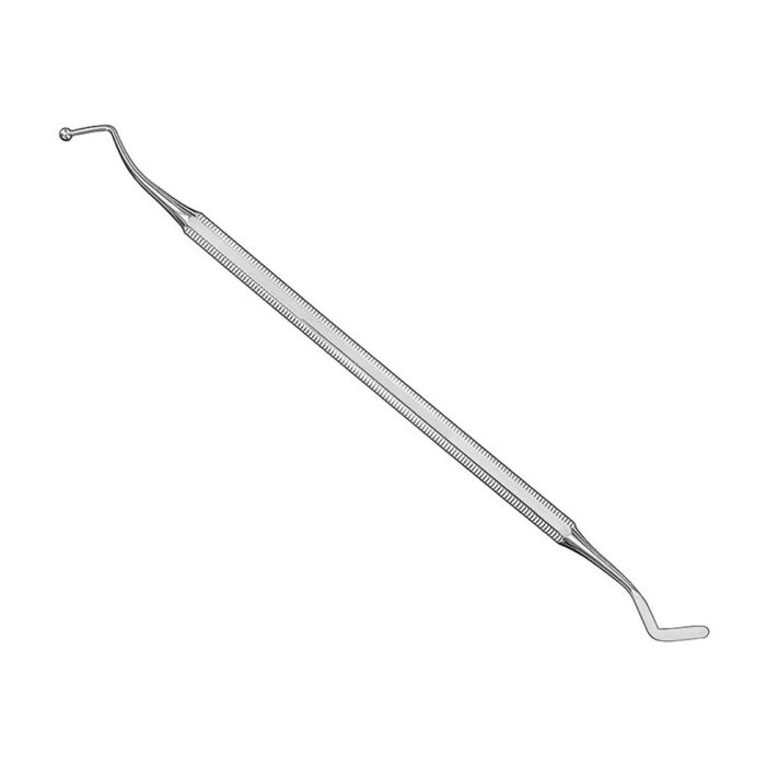 Plugger, ball shap./spatula, vertical, sz.7