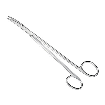 KELLY, suture-/gum scissors, 18 cm, cvd.