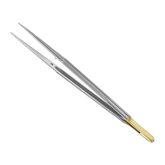Micro-dissecting forceps, 18 cm, diamond