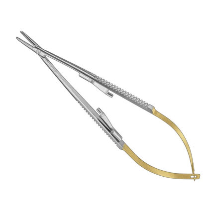CASTROVIEJO, needle holder, 14 cm, str., TC