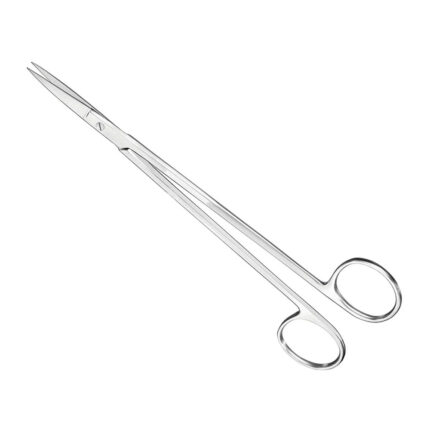 KELLY, suture-/gum scissors, 18 cm, str.