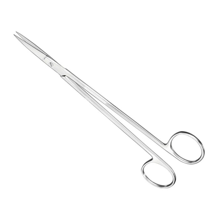 KELLY, suture-/gum scissors, 18 cm, str.