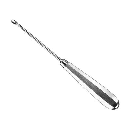HALLE, bone curette, 21cm, malleable, size 2